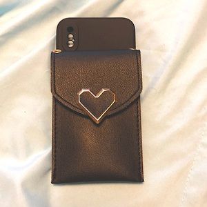 Phone case with chain